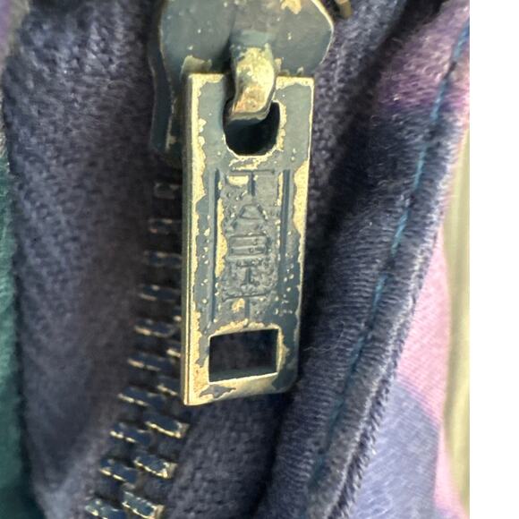 Vtg 50's circle plaid skirt Modern Jr by Gale & Gale TABIT metal zipper XXS - Picture 9 of 14